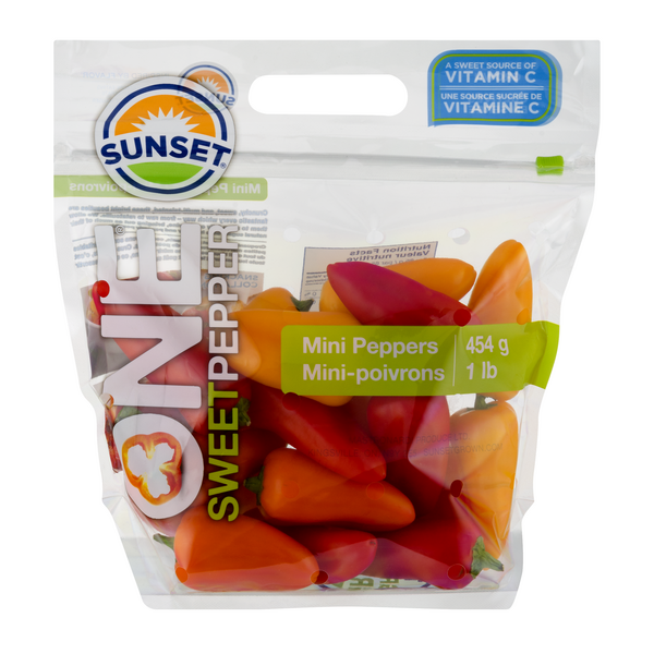Sunset One Mini Sweet Peppers
