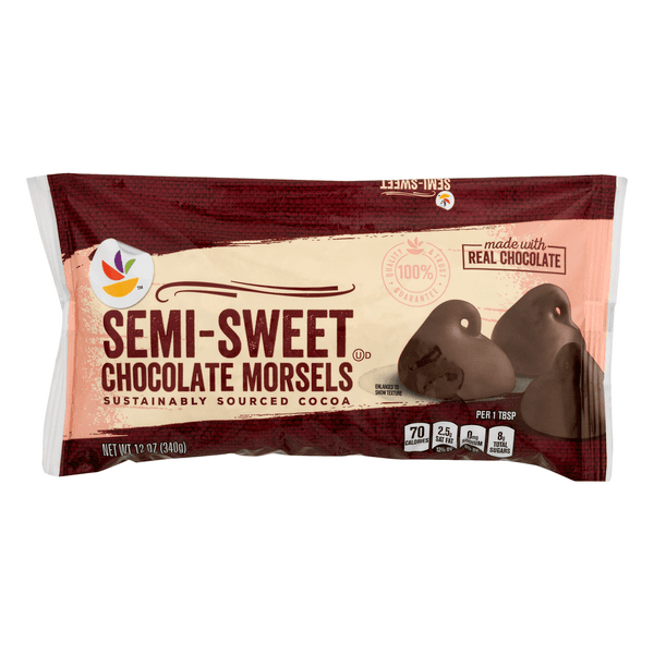 Stop & Shop Baking Morsels Real Chocolate Semi-Sweet