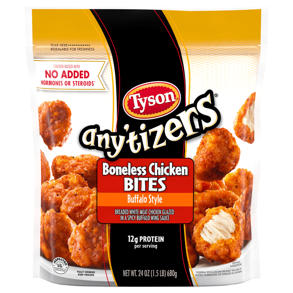Tyson Any'Tizers Boneless Chicken Bites Buffalo Style