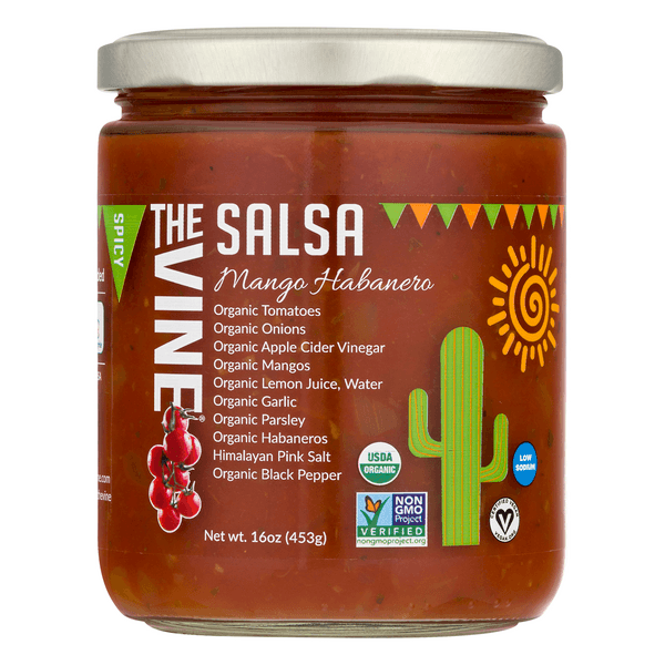 The Vine Salsa Mango Habanera Spicy Organic