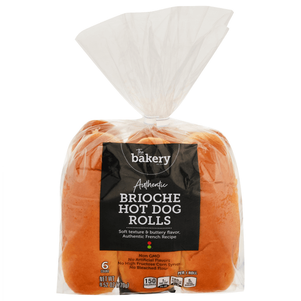 Stop & Shop The Bakery Authentic Brioche Hot Dog Rolls