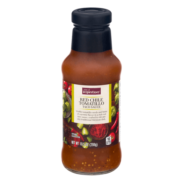 Taste Of Inspirations Taco Sauce Red Chile Tomatillo