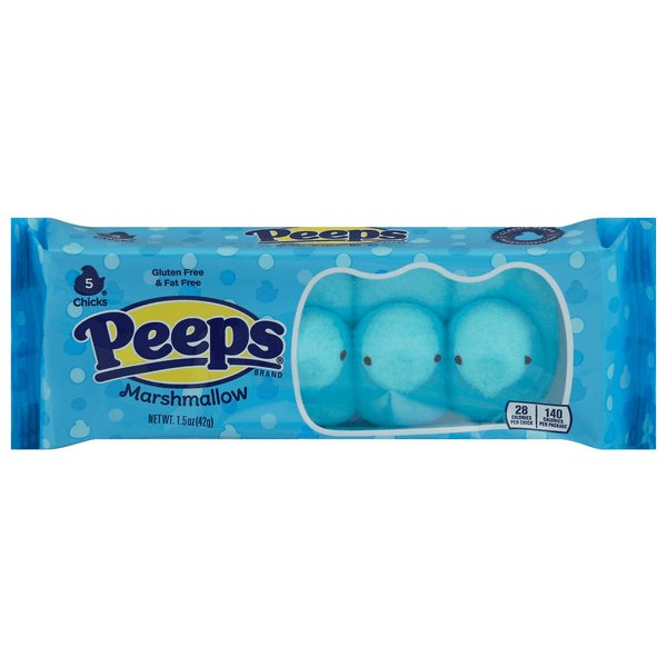 Peeps Marshmallow Blue Chicks Easter Candy
