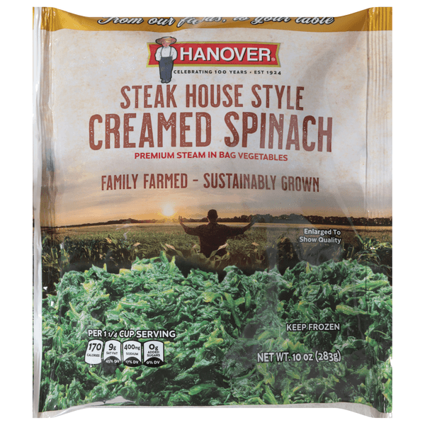 Hanover Creamed Spinach