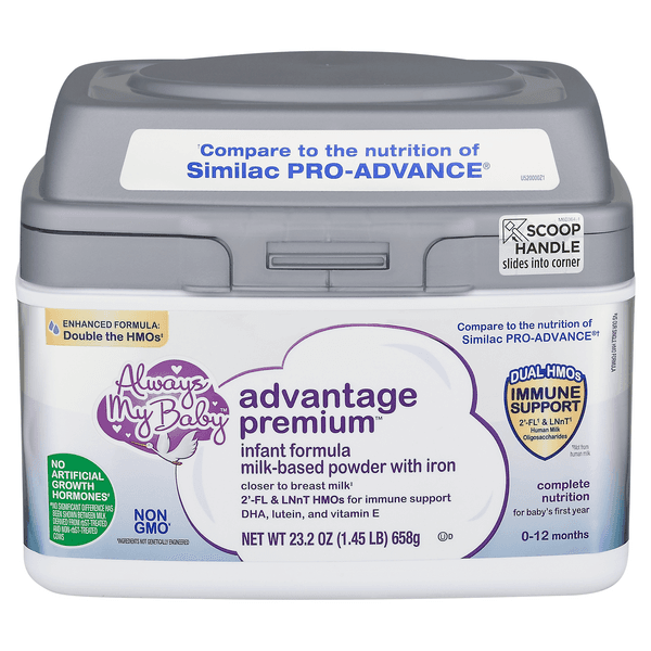 Always My Baby Advantage Infant Formula With Iron Milk-Based Powder