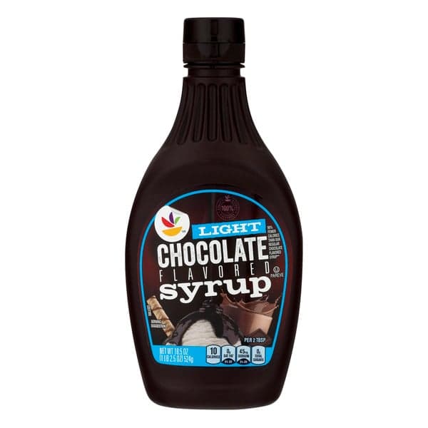 Stop & Shop Flavored Syrup Chocolate Sugar Free Light