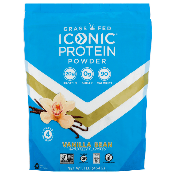 Iconic Protein Powder Vanilla Bean Gluten Free