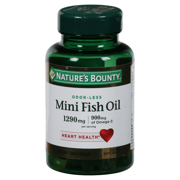 Nature'S Bounty Fish Oil Omega-3 Mini Softgels