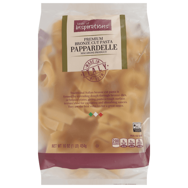Taste Of Inspirations Pappardelle Premium Bronze Cut Pasta