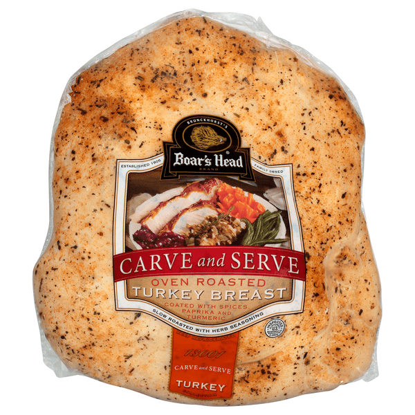 Boar'S Head Carve & Serve Turkey Breast Oven Roasted (Regular Sliced