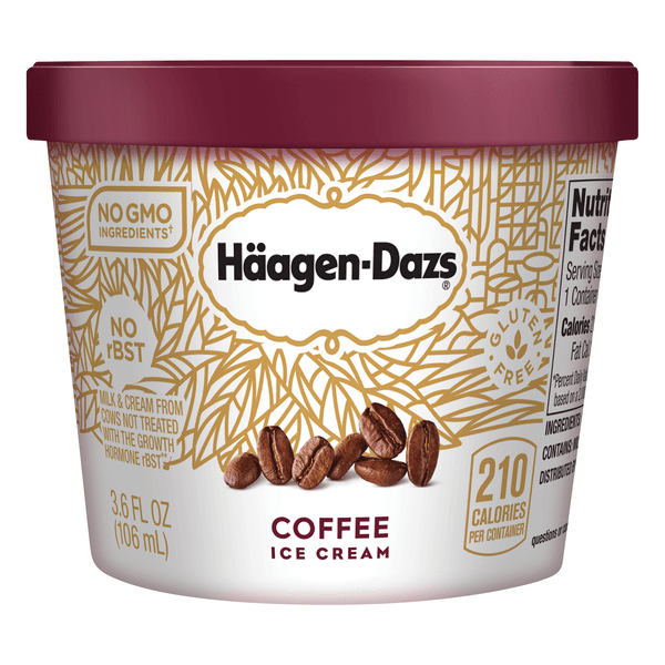 Haagen-Dazs Ice Cream Cup Coffee