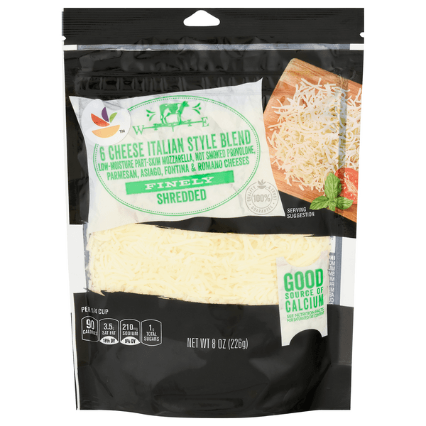 Stop & Shop 6 Cheese Italian Style Blend Finely Shredded