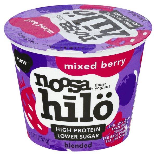 Noosa Hilo Finest Yogurt Blended Mixed Berry