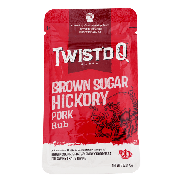 Twist'D Q Brown Sugar Hickory Pork Rub