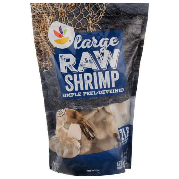 Stop & Shop Raw Shrimp Simple Peel Large - 31- Per