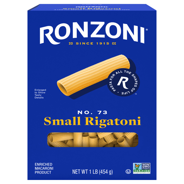 Ronzoni Rigatoni Pasta Small No