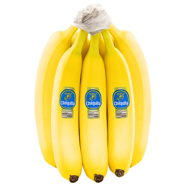 Fresh Bunch Of Organic Bananas