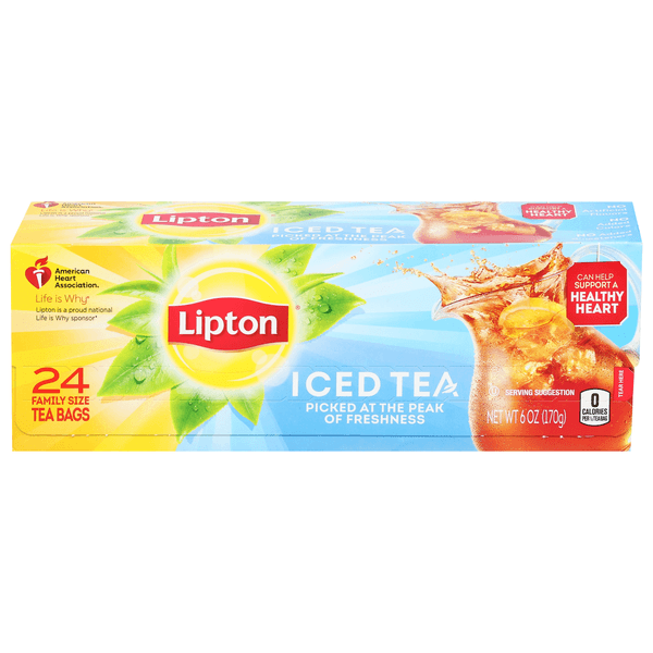 Lipton Iced Tea Family Size Bags