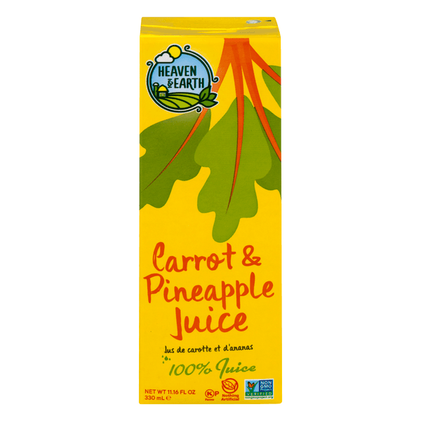 Heaven & Earth Carrot & Pineapple Juice
