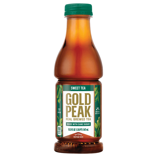 Gold Peak Real Brewed Sweet Tea Made With Cane Sugar