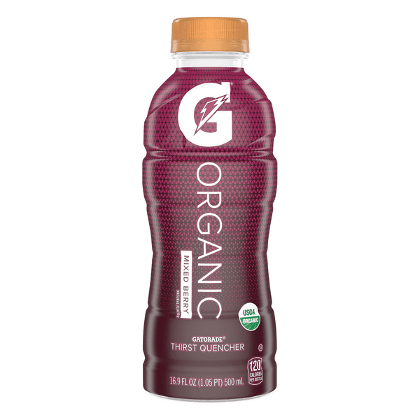 Gatorade Thirst Quencher Sports Drink Mixed Berry Organic