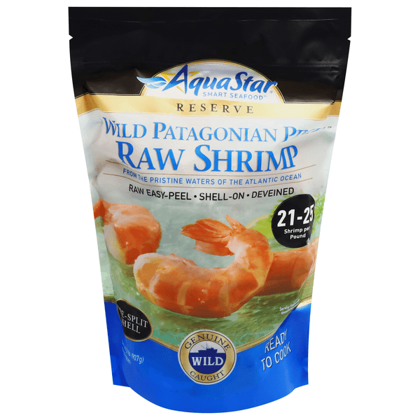 Seafood Counter Shrimp Raw 21- Argentina Pink