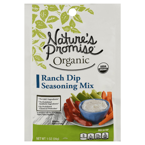 Nature'S Promise Organic Seasoning Mix Ranch Dip