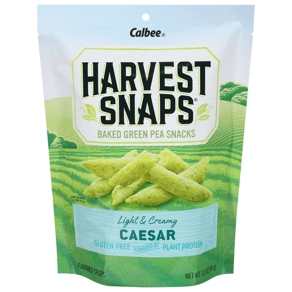 Harvest Snaps Caesar Green Pea Snack Crisps