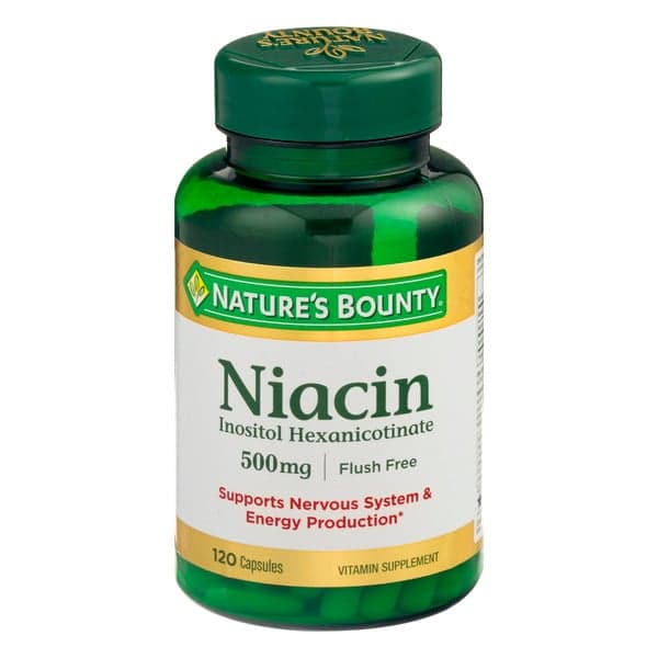 Nature'S Bounty Niacin Flush Free Dietary Supplement Capsules