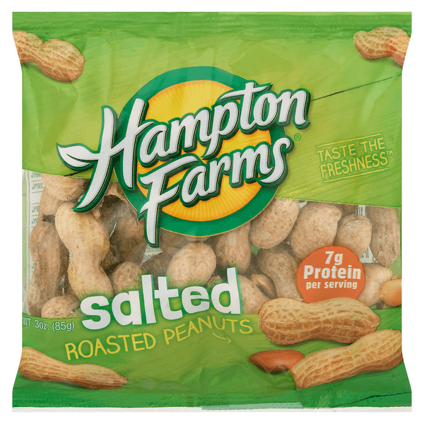Hampton Farms Roasted Peanuts Salted