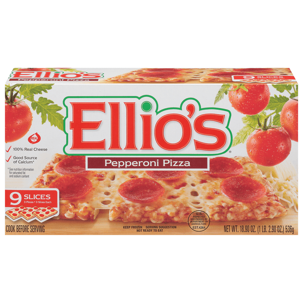 Ellios Pizza Pepperoni