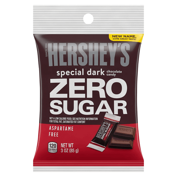 Hershey'S Special Dark Chocolate Candy Zero Sugar