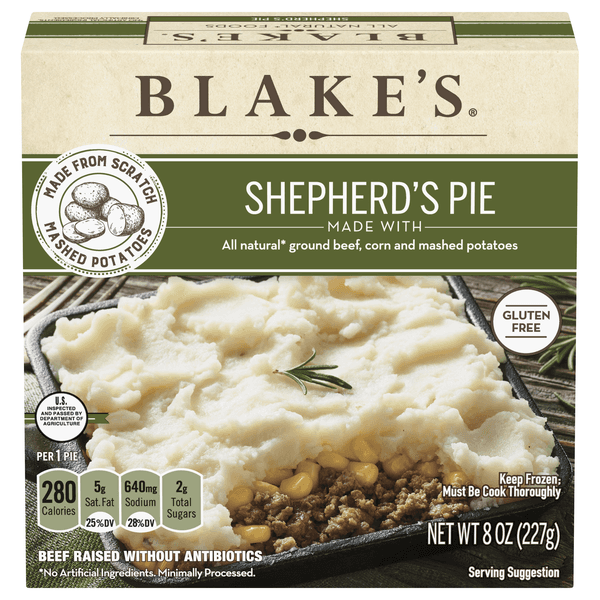 Is it Coconut Free? Blake's All Natural Gluten Free Shepherds Pie