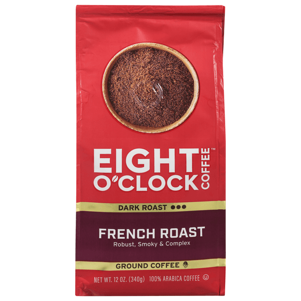 Eight O'Clock French Roast Dark Roast Ground Coffee