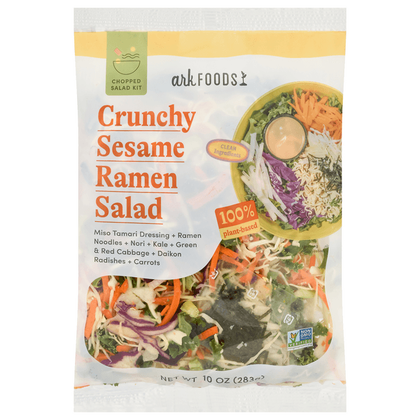Ark Foods Crunchy Sesame Ramen Chopped Salad Kit