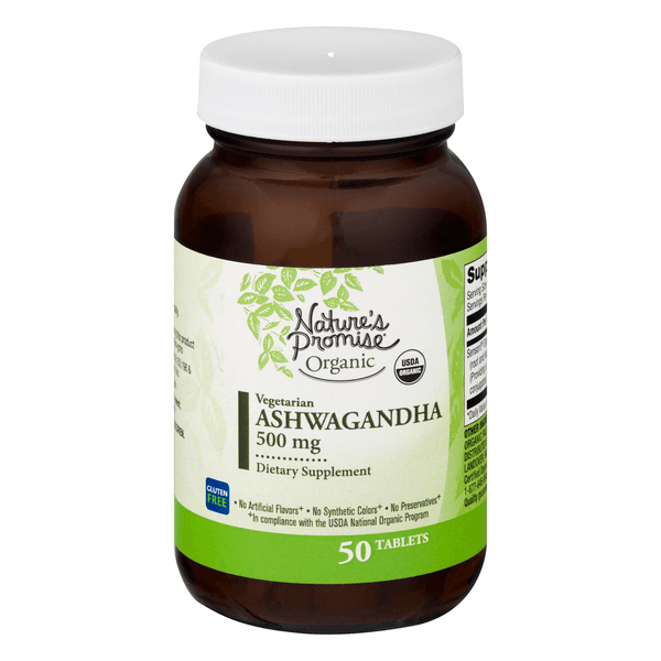 Nature'S Promise Organic Ashwagandha 500 Mcg