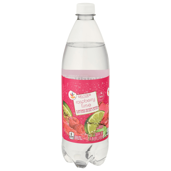 Stop & Shop Raspberry Lime Seltzer Water