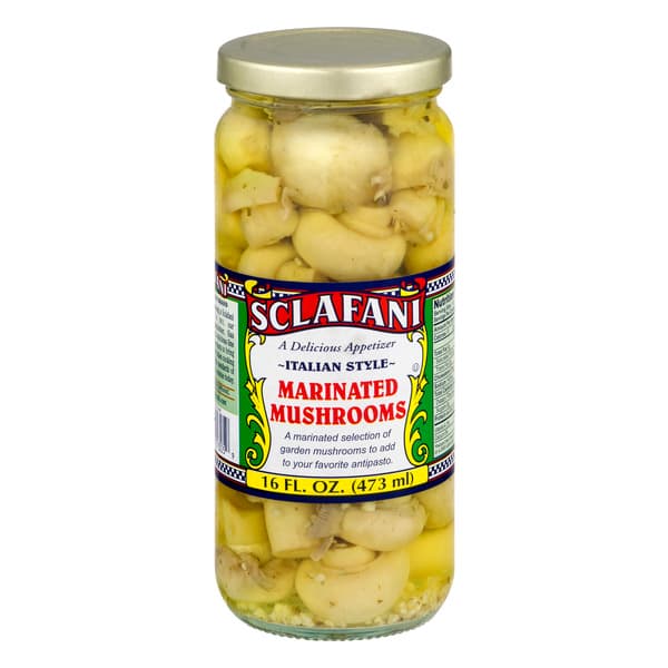 Sclafani Mushrooms Marinated Italian Style