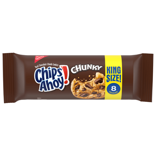 Nabisco Chips Ahoy! Chocolate Chip Cookies Chunky King Size