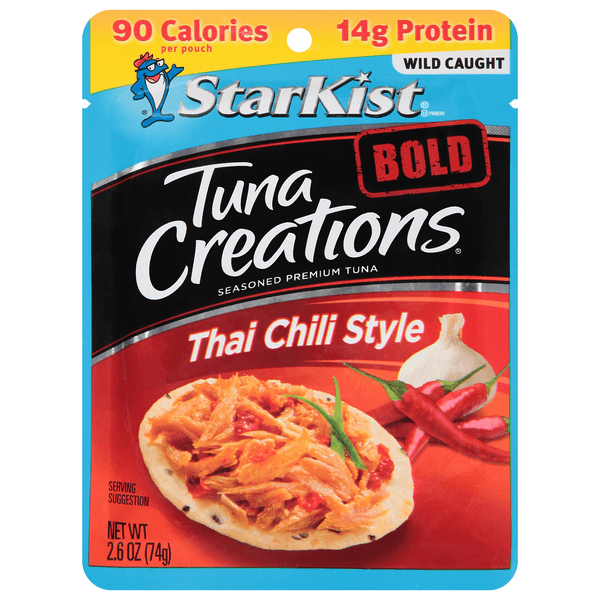 Starkist Tuna Creations Bold Tuna Chunk Light Thai Chili Style