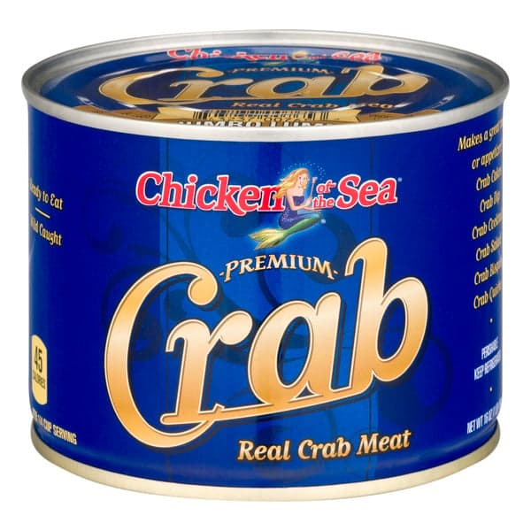 Chicken Of The Sea Premium Real Crab Meat Jumbo Lump Pasteurized Fresh