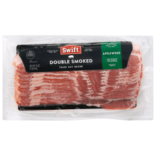 Swift Double Smoked Thick Cut Bacon