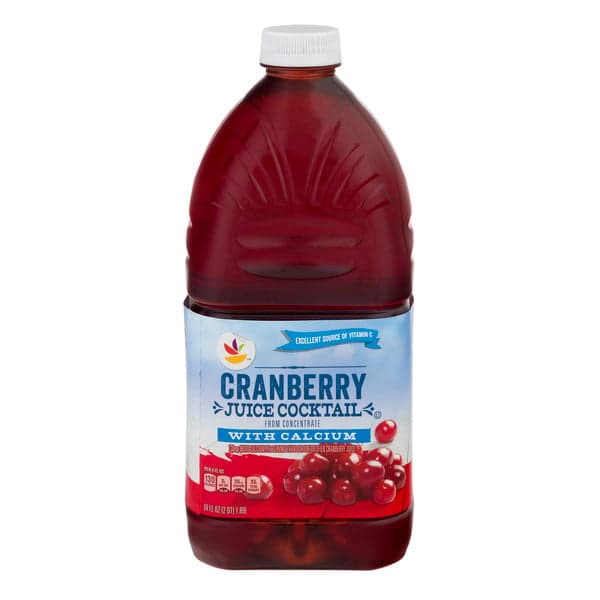 Giant Cranberry Juice Cocktail With Calcium