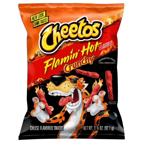 Cheetos Crunchy Flamin' Hot Cheese Flavored Snacks