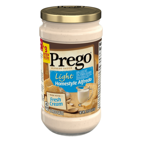 Prego Homestyle Alfredo Sauce Light