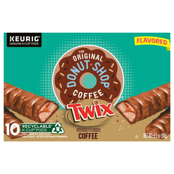 Donut Shop, Coffee, Twix, K