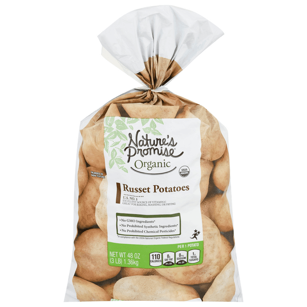 Fresh Organic Russet Potatoes