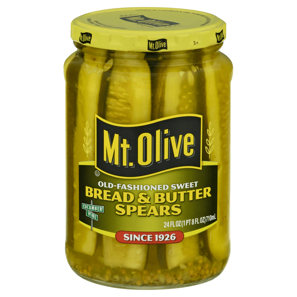 Mt Olive Bread And Butter Zesty Pickle Strips