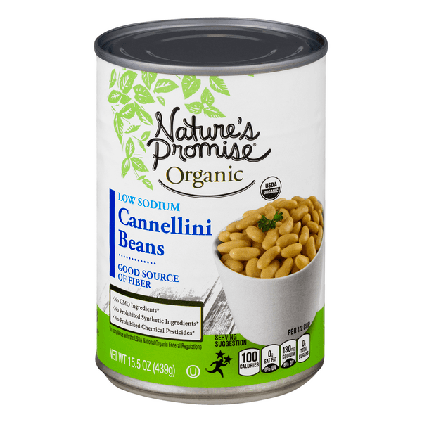 Nature'S Promise Organic Cannellini Beans Low Sodium