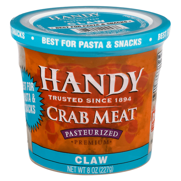 Handy Wild Caught Premium Claw Crab Meat Fresh